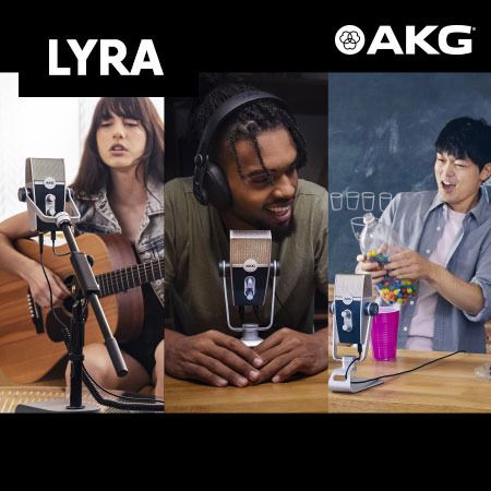 AKG LYRA Podcast et musique