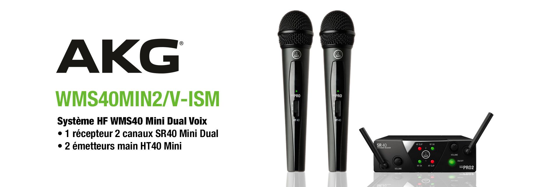 AKG - WMS40MIN2/V-ISM